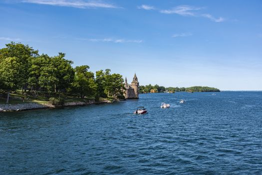 Boat and yacht trips to the islands along the St. Lawrence River