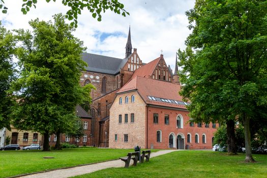 Church Saint Georgen in Hanseatic city Wismar, Germany