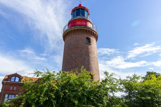 View at the Bastorfer lighthouse nearby Kuehlungsborn on the Baltic sea, Germany