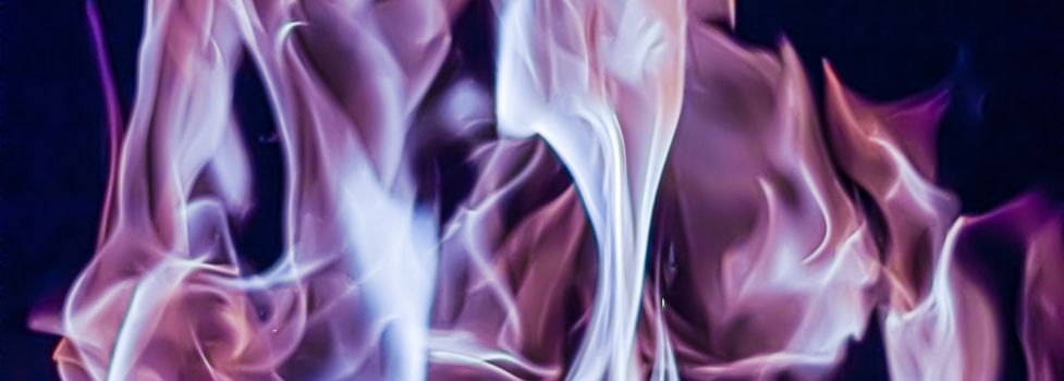 Abstract purple smoke as minimal background, magical backdrop and flow design