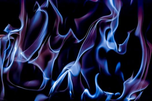 Abstract purple smoke as minimal background, magical backdrop and flow design