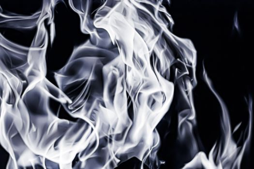 Abstract smoke as minimal background, magical backdrop and flow design