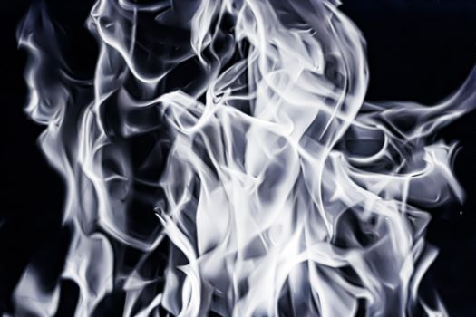 Abstract smoke as minimal background, magical backdrop and flow design