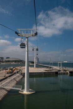 discovery of the city of Lisbon in Portugal. Romantic weekend in Europe.