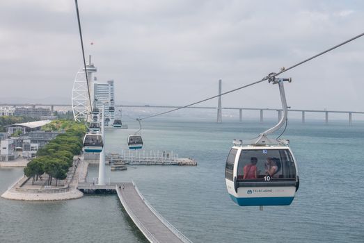 discovery of the city of Lisbon in Portugal. Romantic weekend in Europe.