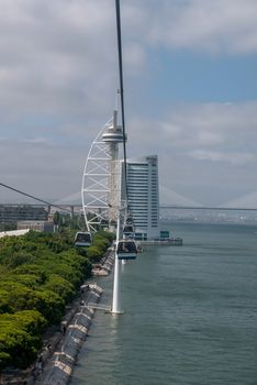 discovery of the city of Lisbon in Portugal. Romantic weekend in Europe.
