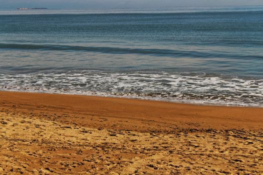 Beach in the morning in Southern Spain, Alicante