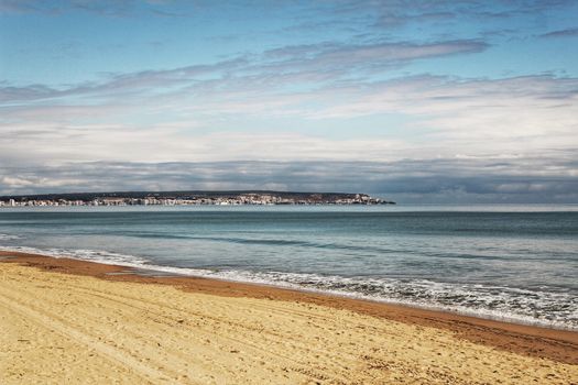 Beach in the morning in Southern Spain, Alicante