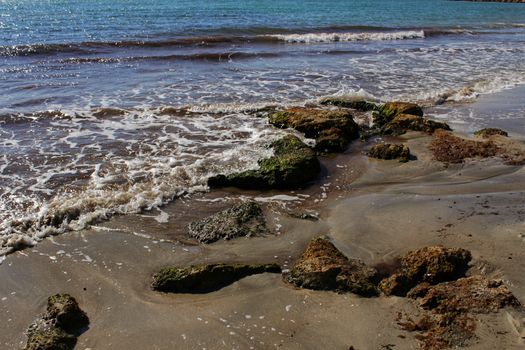 Beach in the morning in southern Spain, Alicante