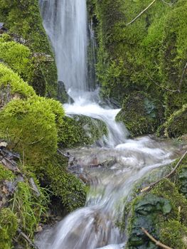 little waterfall