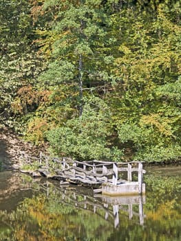 a lake in afternoon light