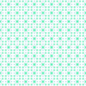 Seamless pattern of snowflake on white background. Plants seamless pattern concept.