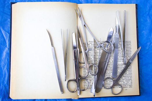 Dissection Kit - Stainless Steel Tools for Medical Students of Anatomy, Biology, Veterinary, Marine Biology and learning book