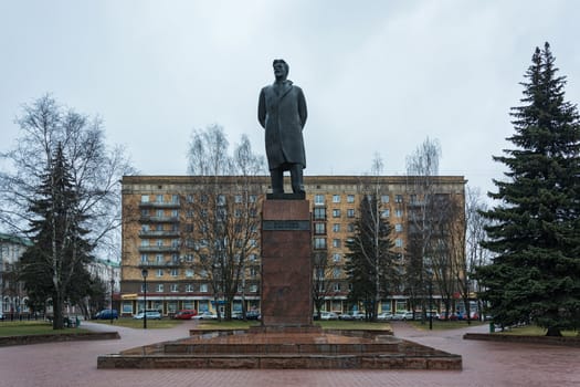 Monument to the Russian revolutionary M.I. Kalinun in the city of Minsk (Belarus)