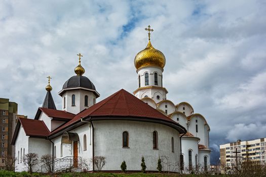 Belarus, Minsk - 08.04.2017: The Church of St. Michael the Archangel