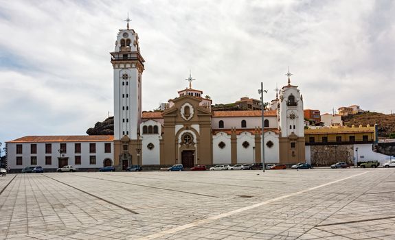 Catholic Church of the Royal Basilica of the City of Candelaria on the island of Tenerife (Canary Islands, Spain)