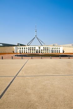 Main entrance to the Parliament of Australia, Canberra