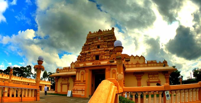 South indian temple located in australia sydney region