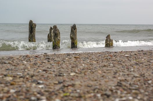 summer season holiday at baltic sea side germany