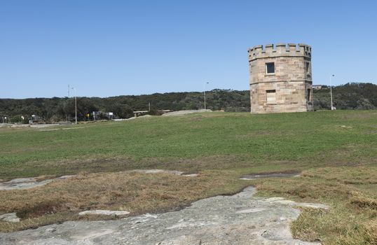 The Macquarie watchtower also know as the Barrack tower It was built around 1821