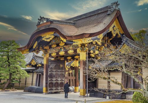 The castle consists of two rings The Ninomaru and Honmaru palace Both palace is surrounding several gardens