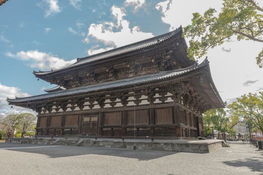 Castle in japan at mid day