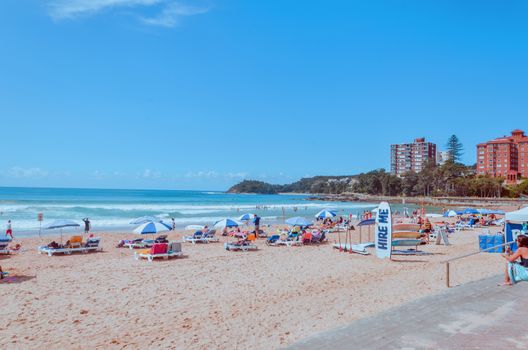 manly beach of australia