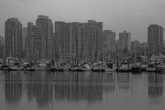 high rise condominium in Vancouver Canada