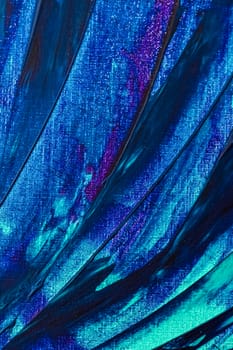 Mix of blue, turquoise and purple abstract background, painting and arts