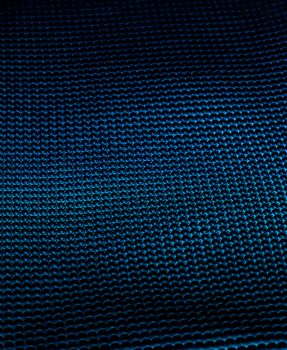 Blue metallic abstract background, futuristic surface and high tech materials