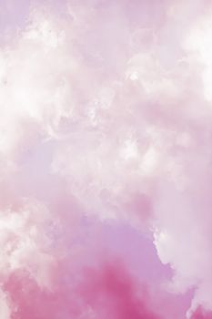 Fantasy and dreamy pink sky, spiritual and nature backgrounds