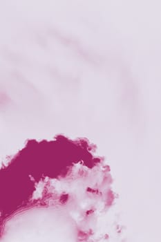 Minimalistic pink cloudy background as abstract backdrop, minimal design and artistic splashes