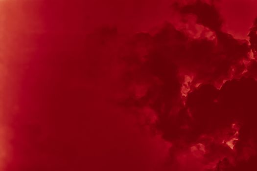 Hot fire flames or red clouds for minimalistic background design