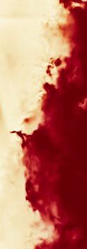 Hot fire flames or red clouds for minimalistic background design