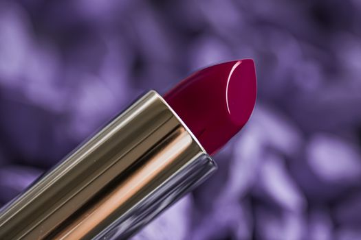 Red lipstick closeup, luxury make-up and beauty cosmetics