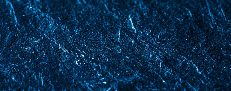 Blue stone texture as abstract background, design material and textured surfaces