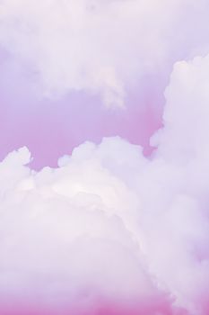 Fantasy and dreamy pink sky, spiritual and nature backgrounds