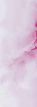 Minimalistic pink cloudy background as abstract backdrop, minimal design and artistic splashes