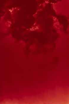 Hot fire flames or red clouds for minimalistic background design