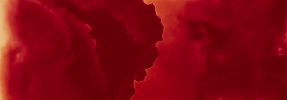 Hot fire flames or red clouds for minimalistic background design