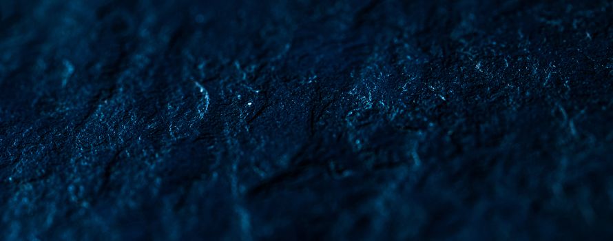 Blue stone texture as abstract background, design material and textured surfaces