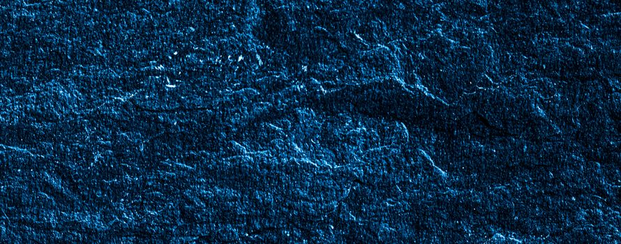 Blue stone texture as abstract background, design material and textured surfaces