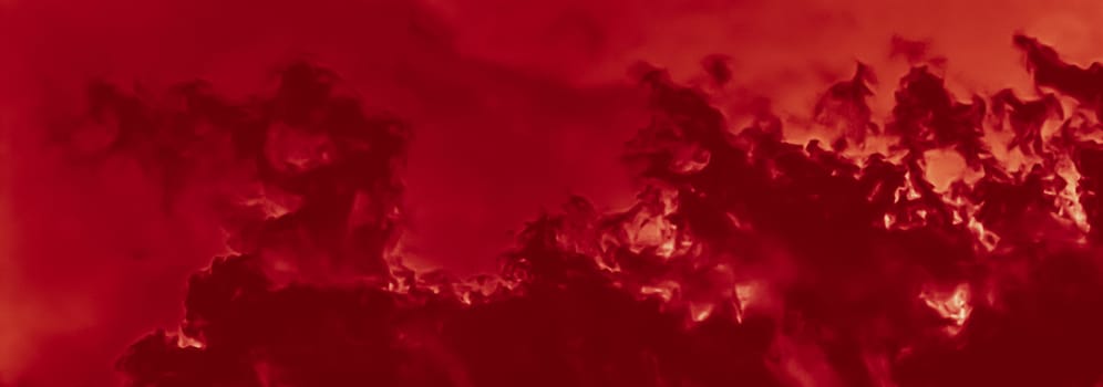 Hot fire flames or red clouds for minimalistic background design