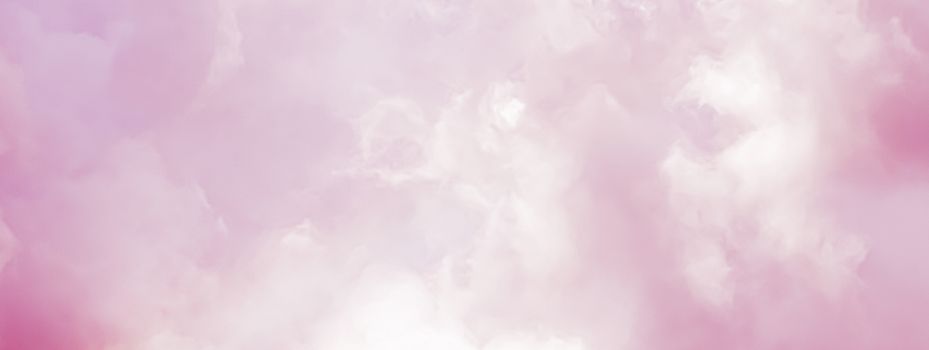 Fantasy and dreamy pink sky, spiritual and nature backgrounds