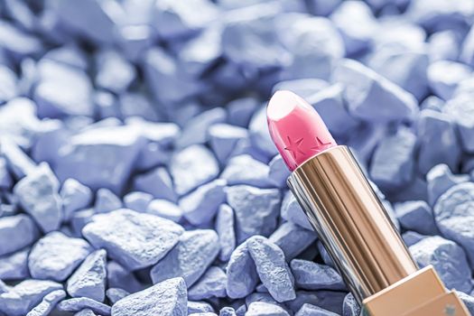 Red lipstick closeup, luxury make-up and beauty cosmetics