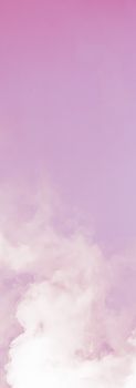 Fantasy and dreamy pink sky, spiritual and nature backgrounds