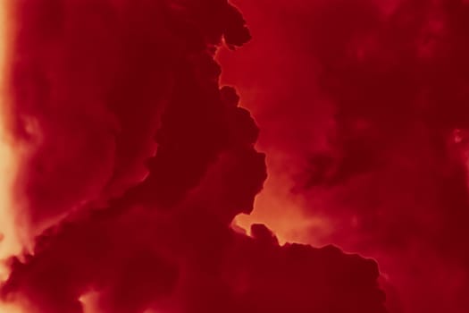 Hot fire flames or red clouds for minimalistic background design