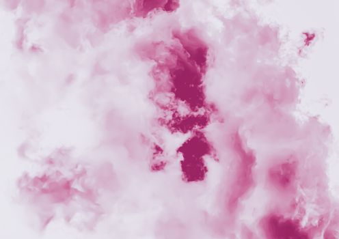 Minimalistic pink cloudy background as abstract backdrop, minimal design and artistic splashes