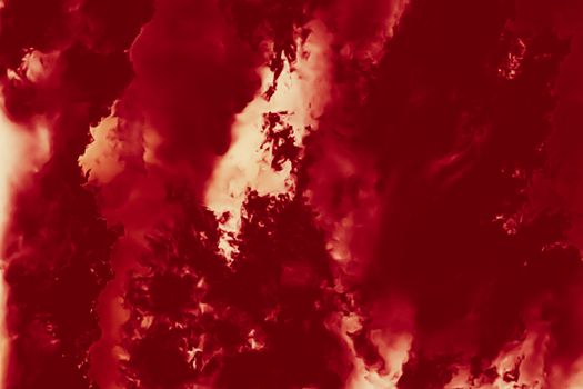 Hot fire flames or red clouds for minimalistic background design