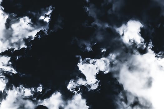 Minimalistic black cloudy background as abstract backdrop, minimal design and artistic splashes